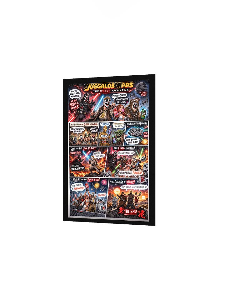 🪓 Juggalo Wars: The Whoop Awakens – 5x7 Matte Poster product image (2)