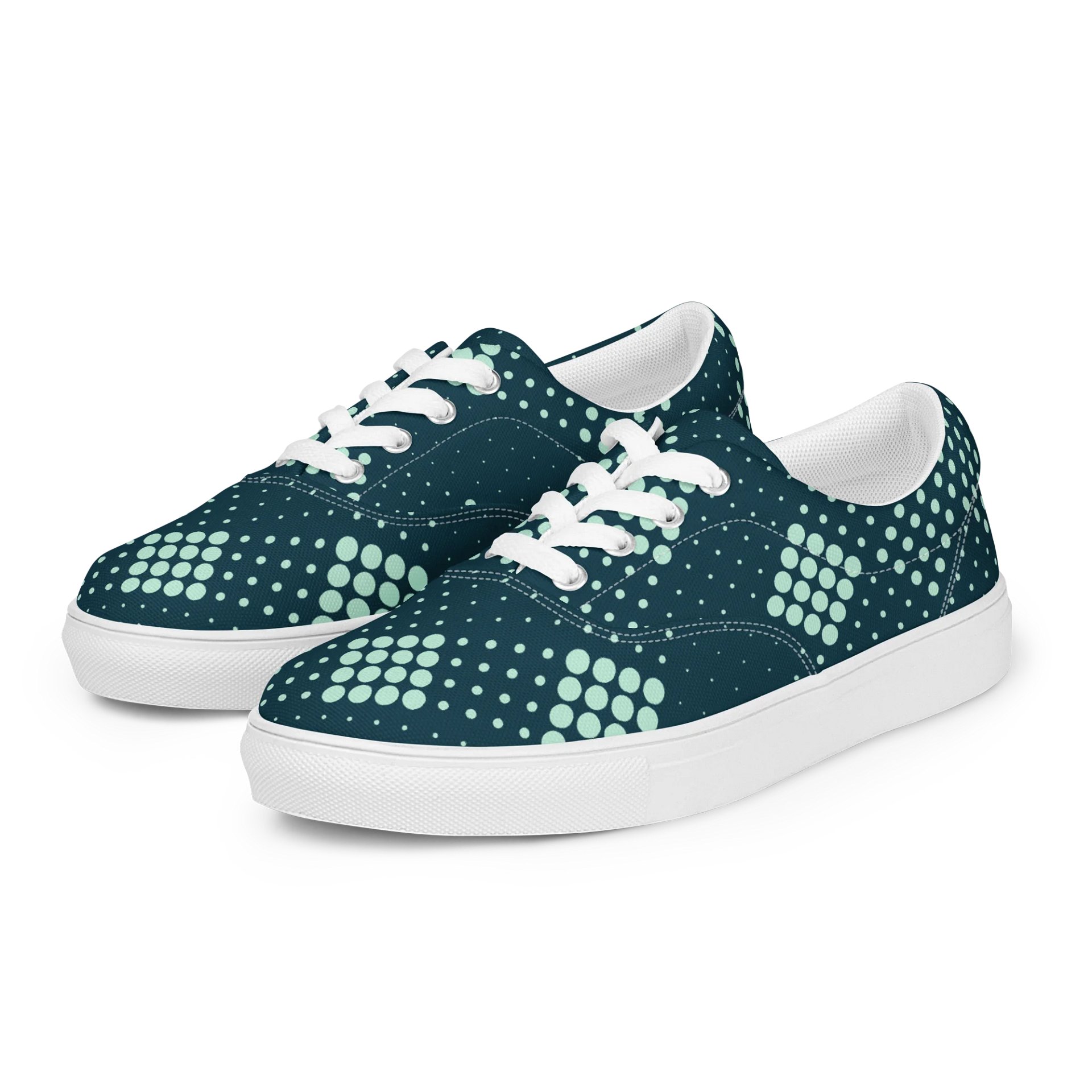 Luminous Geometric Men's Canvas Shoes product image (5)