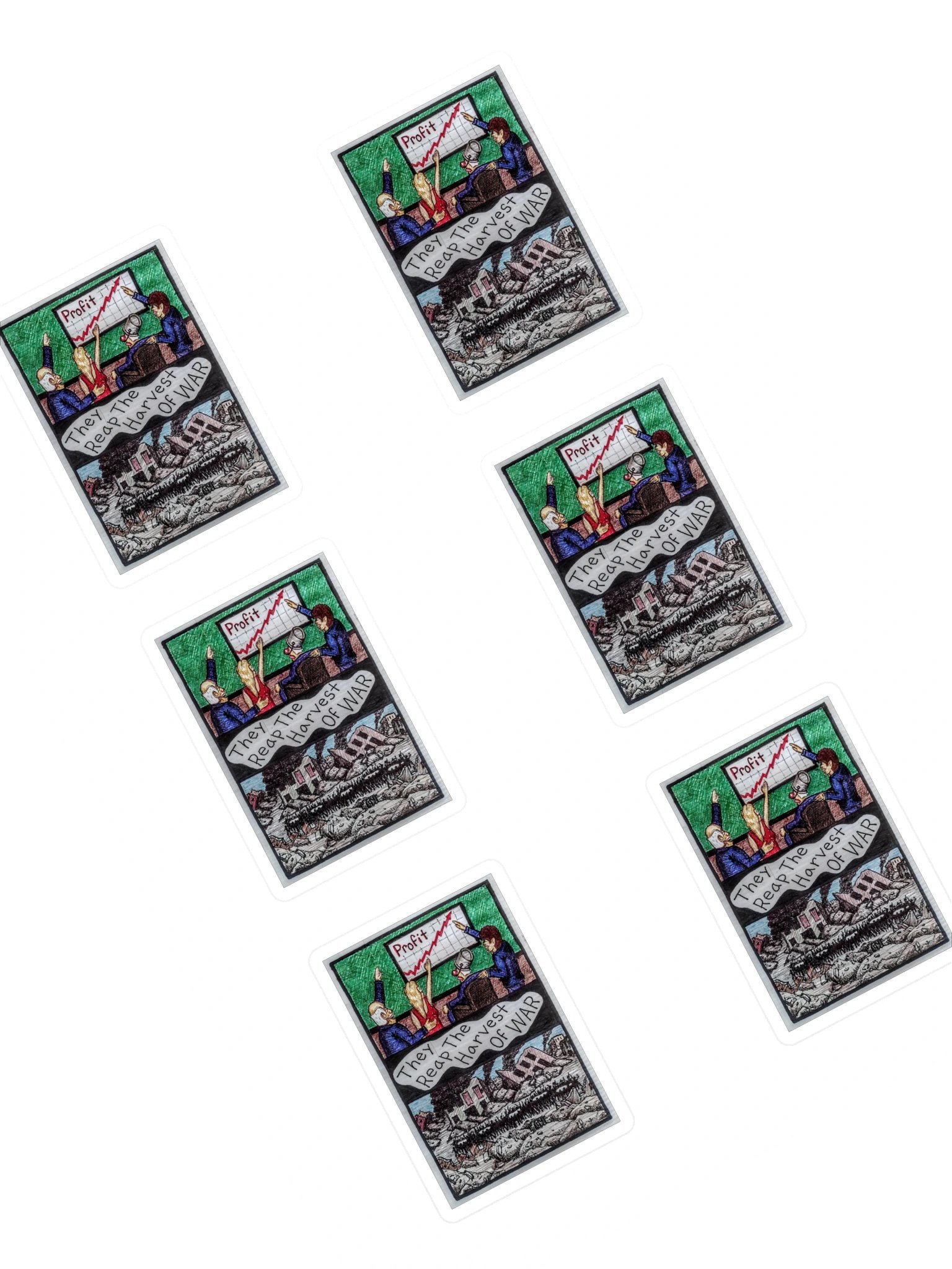 Harvest of War Sticker Sheet product image (1)