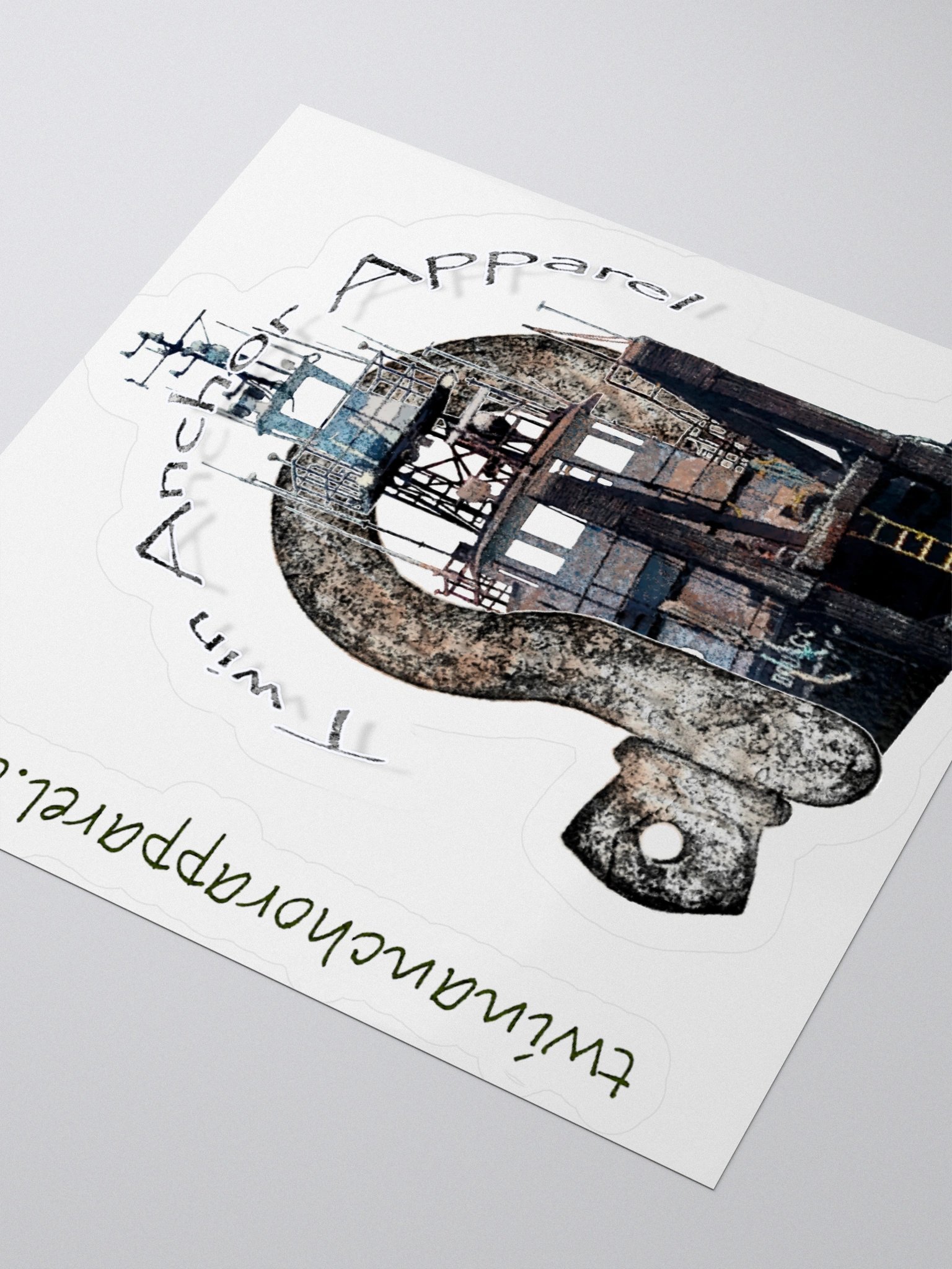 TAA Shackle - Terri L. Brusco Kiss Cut Stickers product image (3)