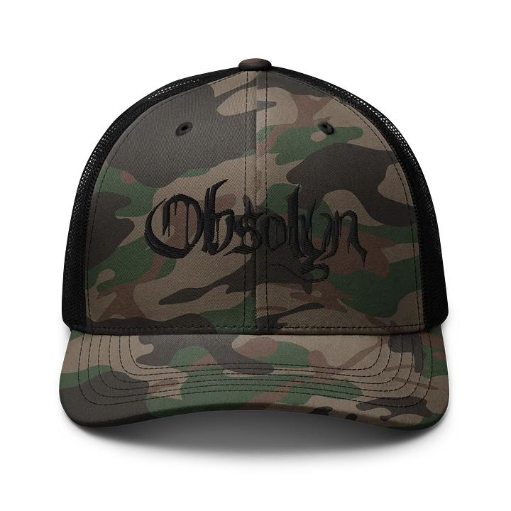 Embroidered Camo Hat product image (1)