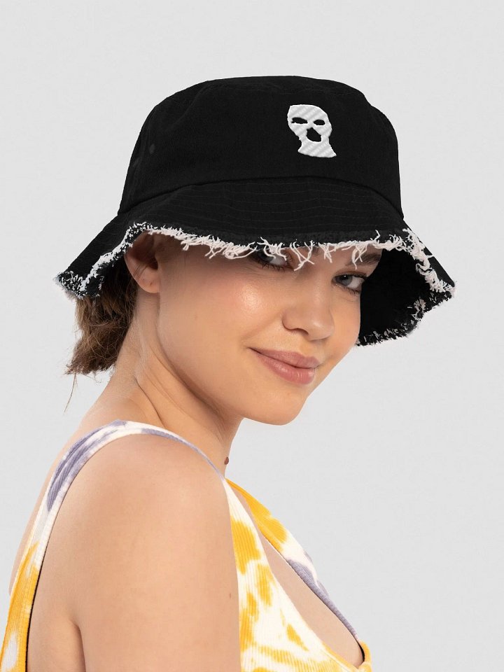 ski mask distressed bucket hat product image (1)