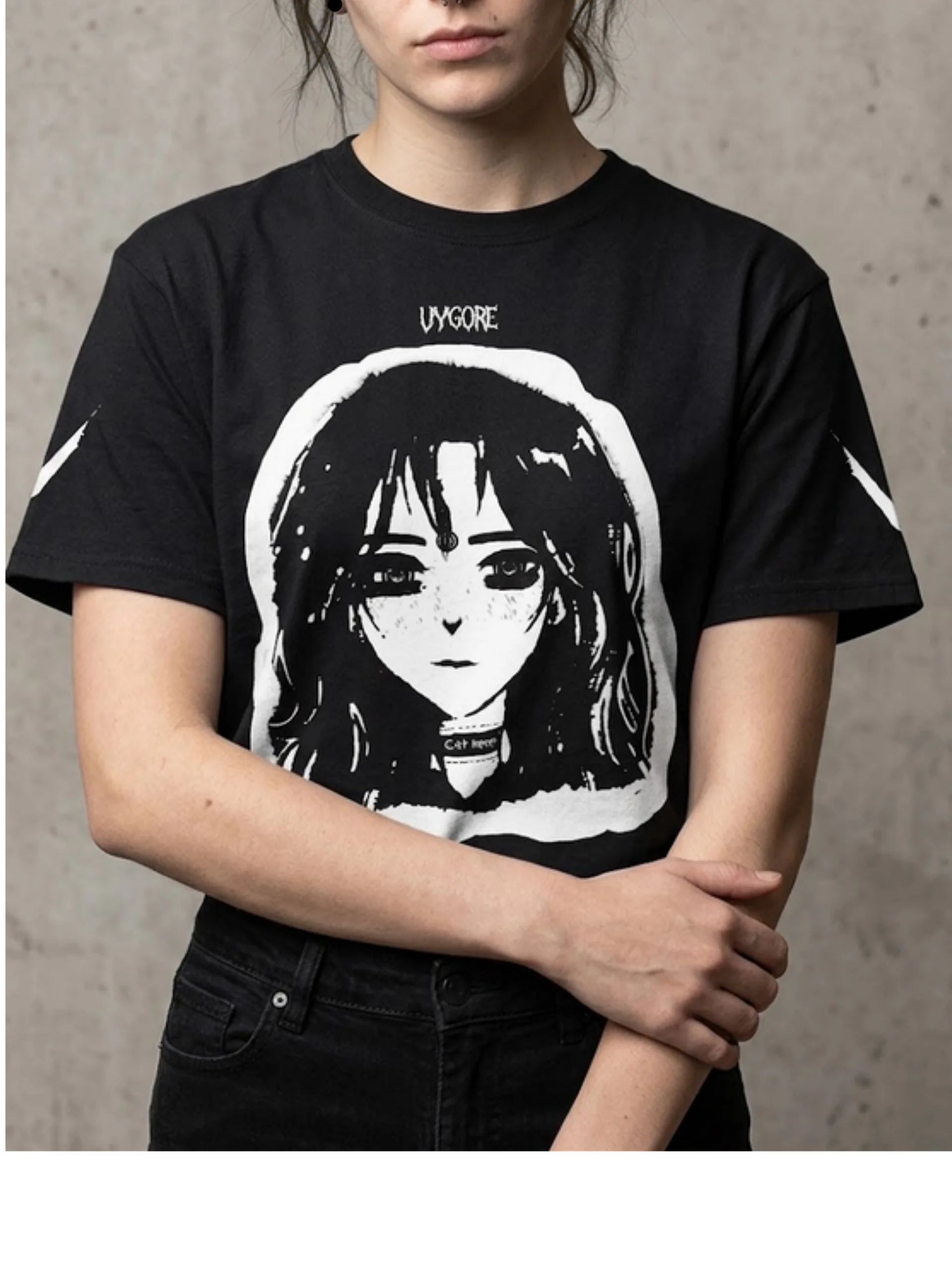 'MAD JUNA' - Black Tee product image (1)