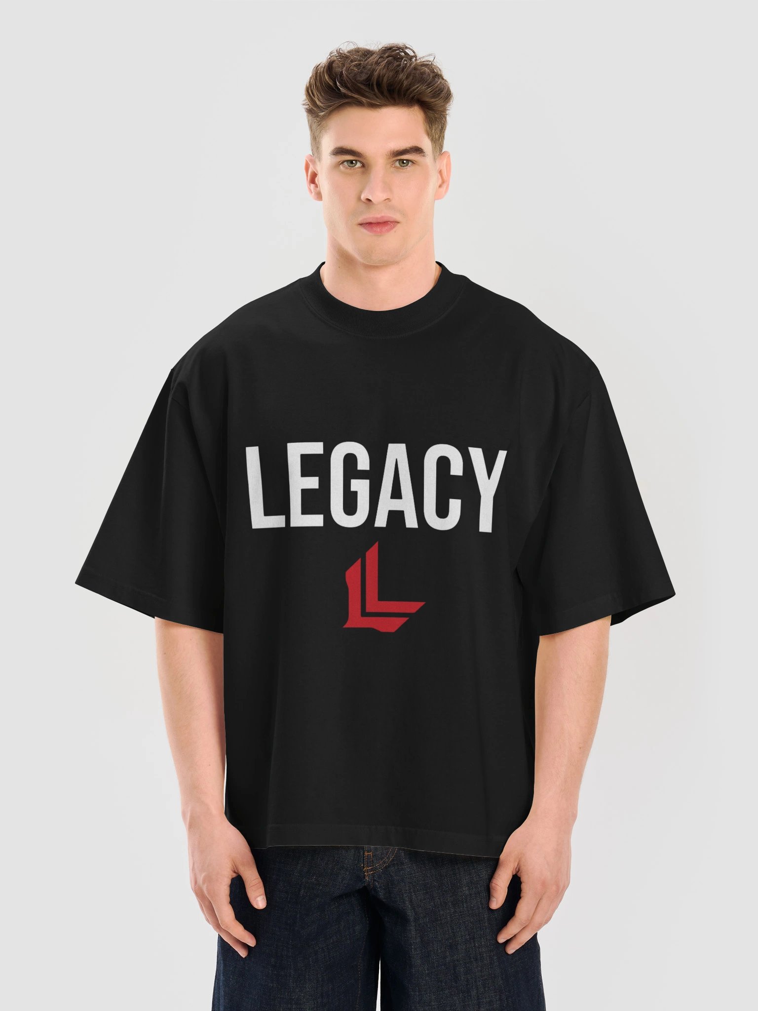 Build Your Legacy. - Heavyweight Oversized Tee product image (5)