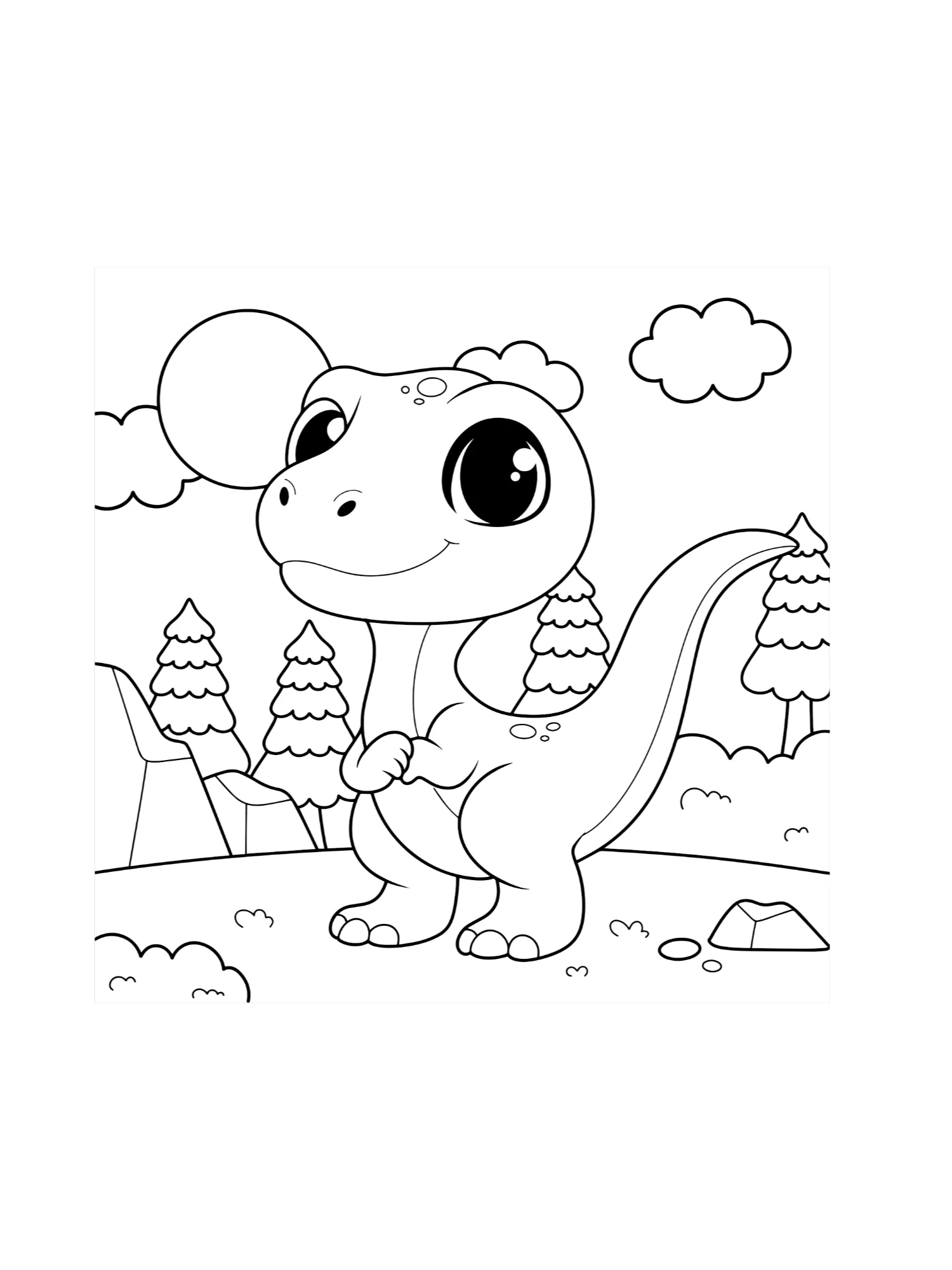 Happy Dino Coloring Time product image (5)