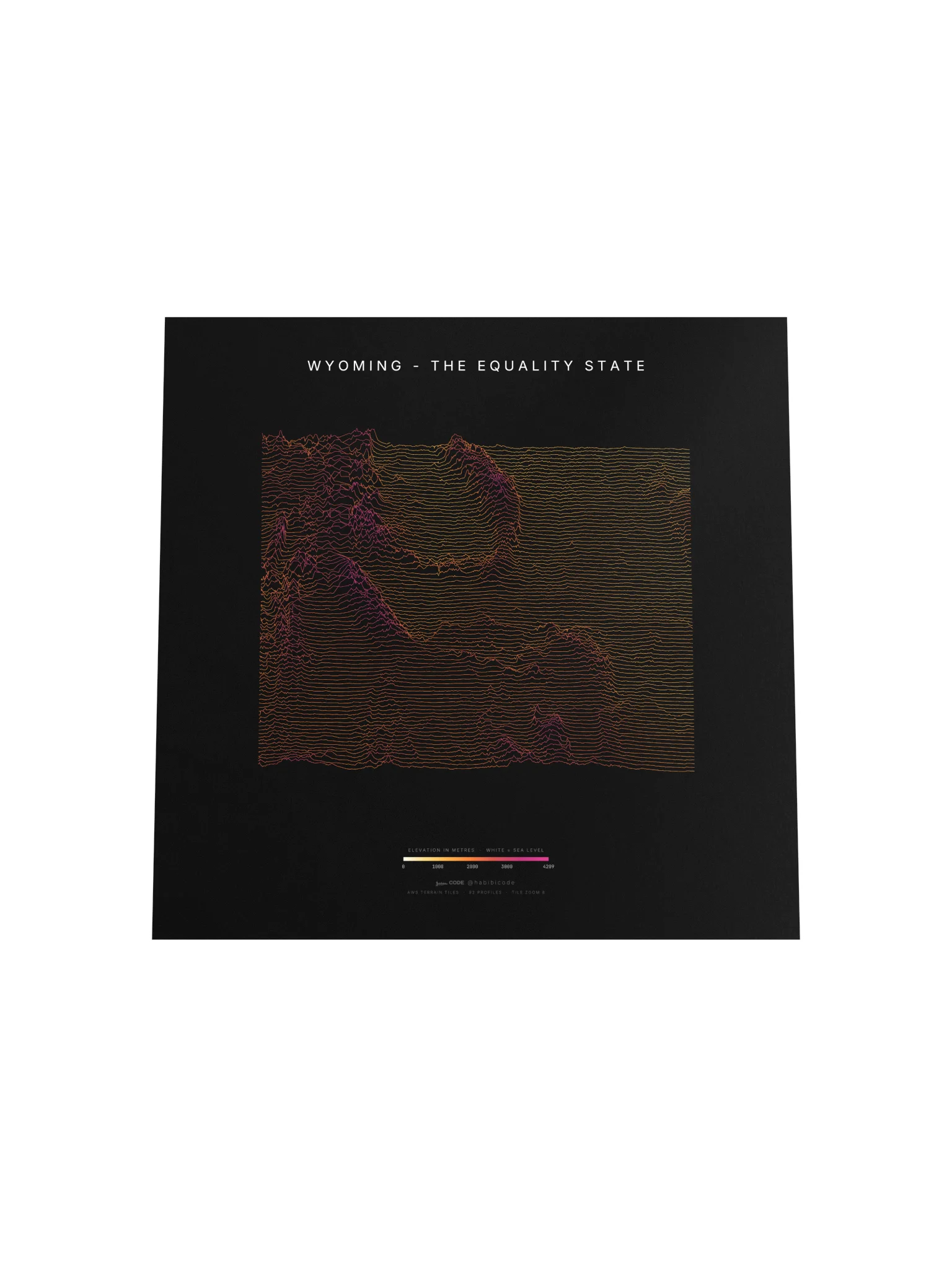 Ridgeline Poster - Wyoming product image (4)