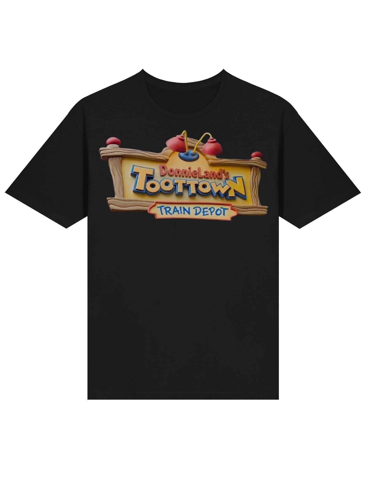 DONNIELAND TootTown Train Depot Unisex T-Shirt product image (3)