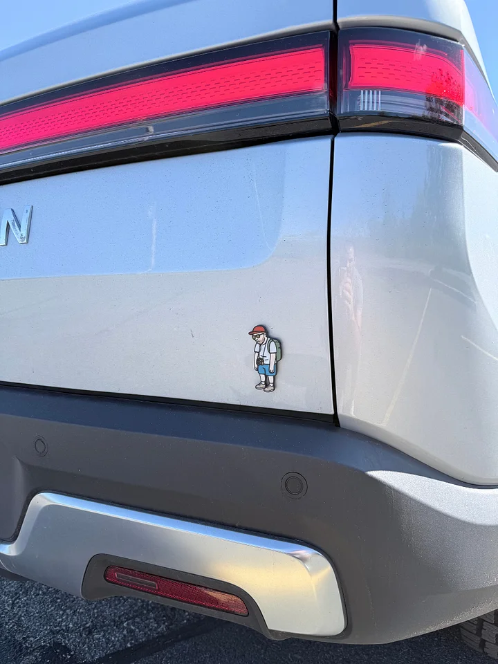 Sad Mike Badge – The Legendary Boost for Your Ride product image (1)