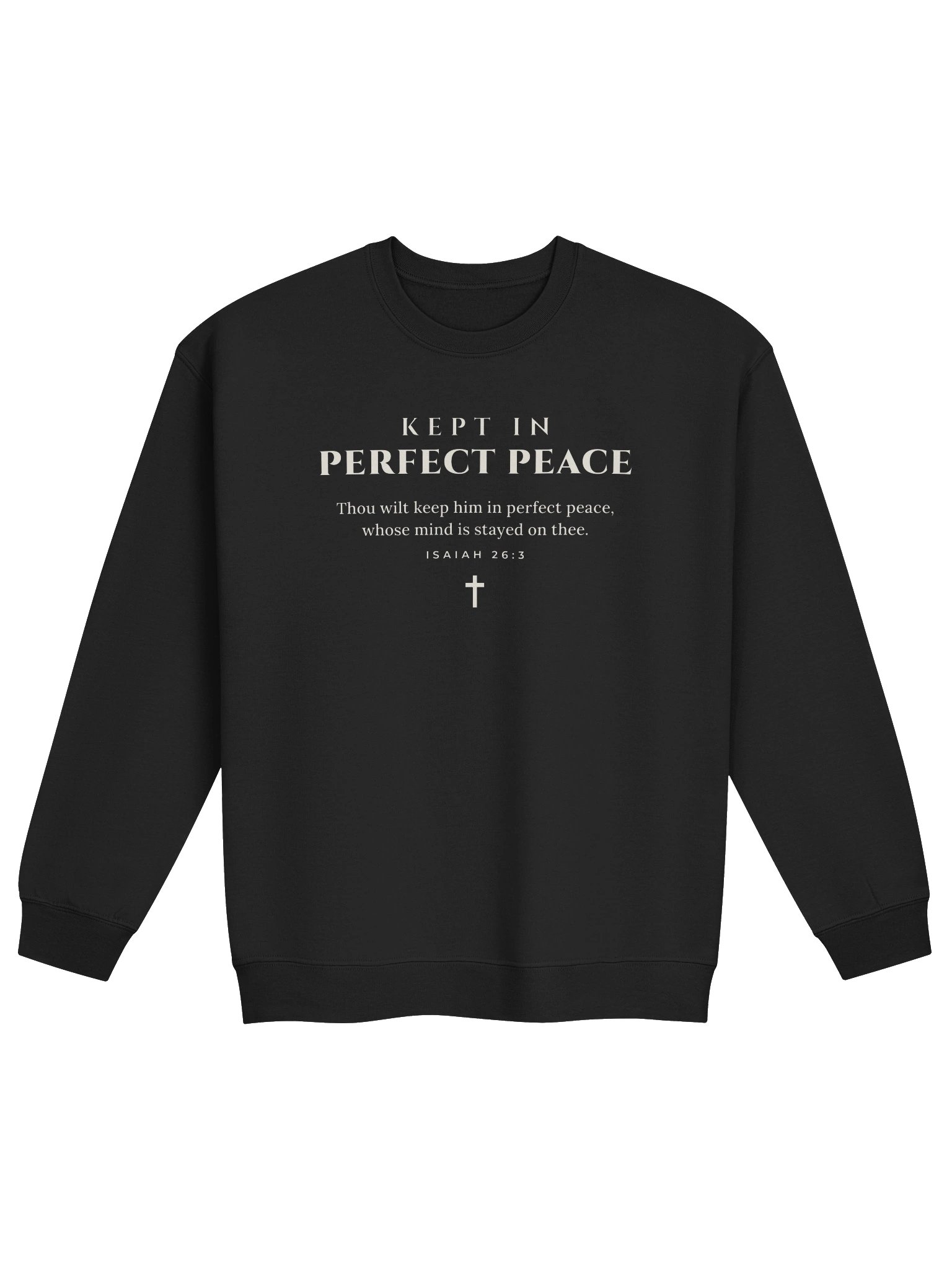 Kept in Perfect Peace Crewneck Sweatshirt product image (5)