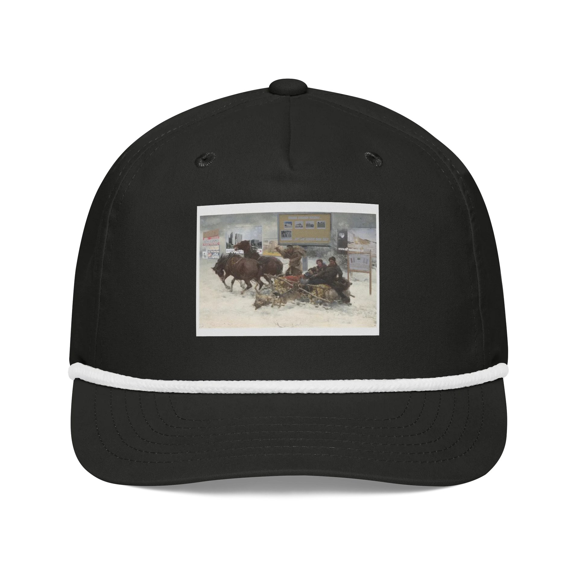 Winter Wonderland Golf Rope Cap product image (1)