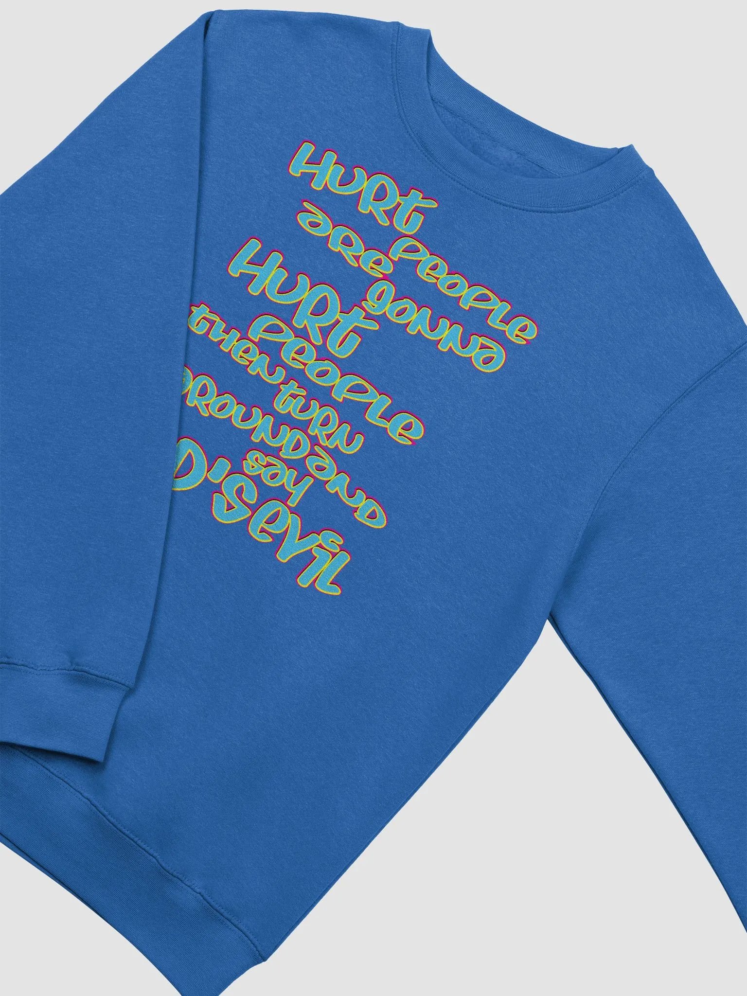 Hurt People - Blue Graffiti - Lane Seven Premium Crewneck Sweatshirt product image (1)