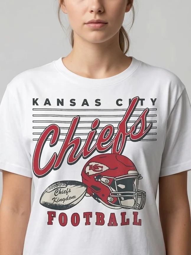 Kansas City Chiefs NFL Double Sided Tie Dye Shirt product image (1)