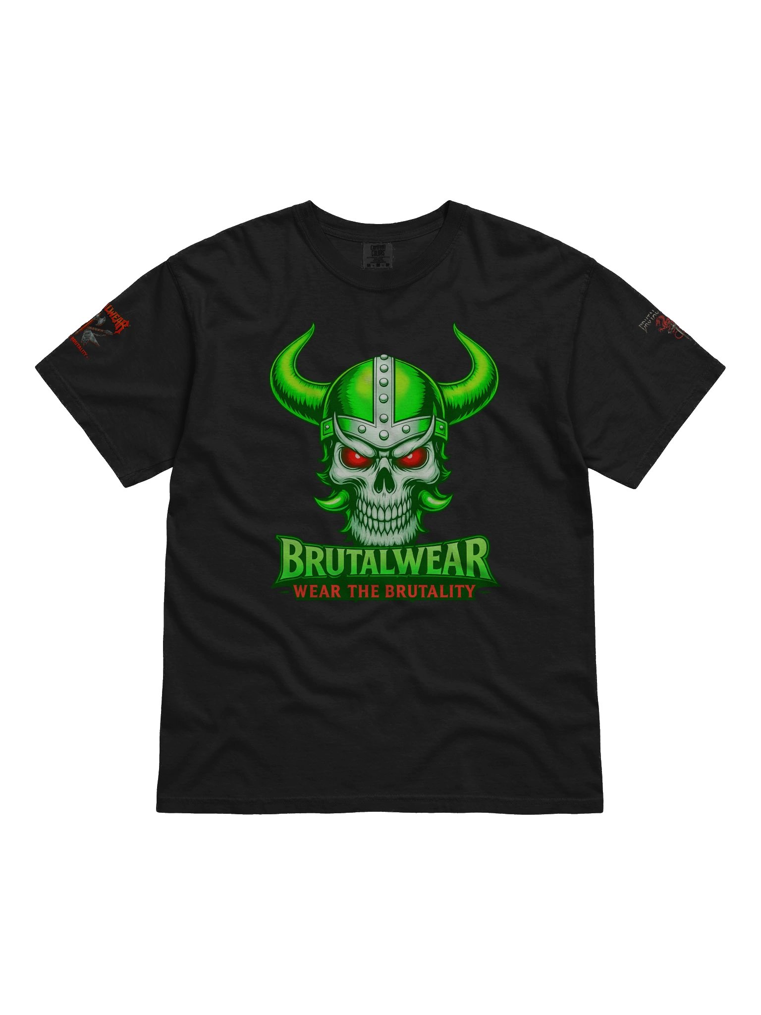 BrutalWear All Bases Covered Logos Medieval Art Urban Streetwear Design. product image (5)