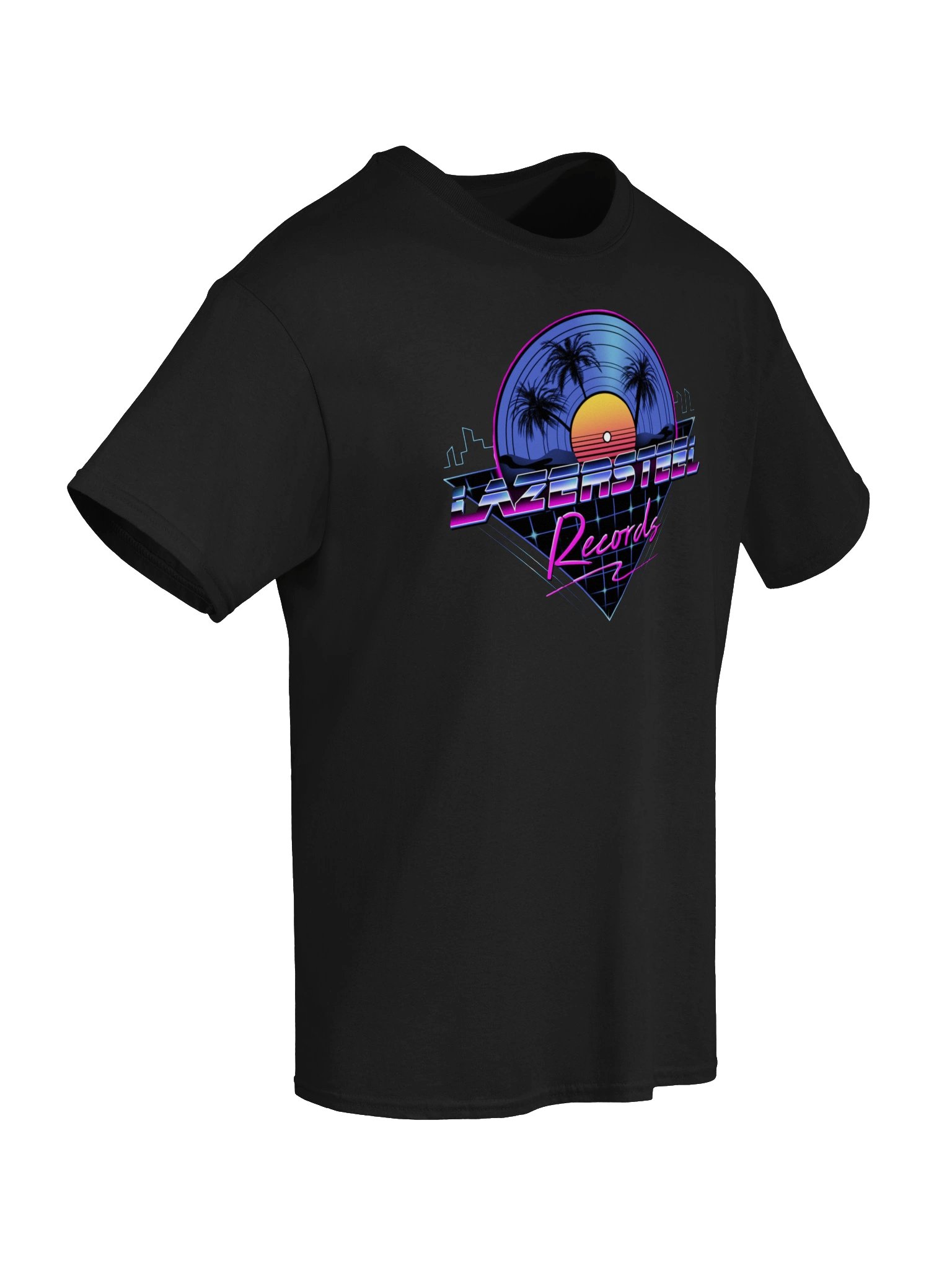 RETROSYNTH LAZERSTEEL RECORDS T-Shirt product image (6)