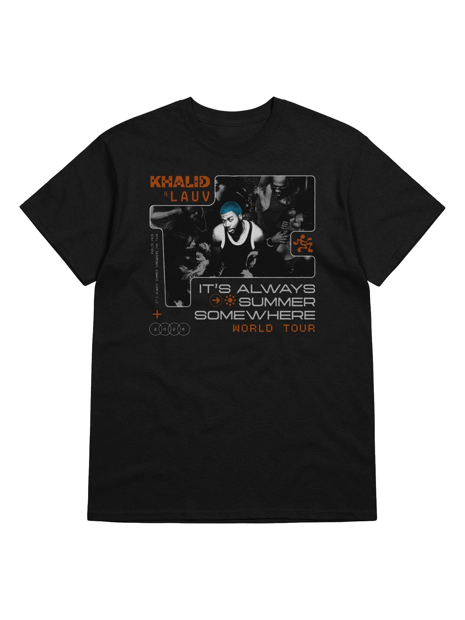 Official Khalid World Tour 2026 Tshirt product image (1)