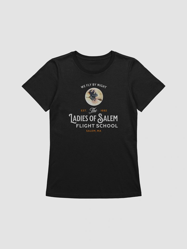 Witch Flying Broomstick Women's Halloween T-Shirt product image (2)