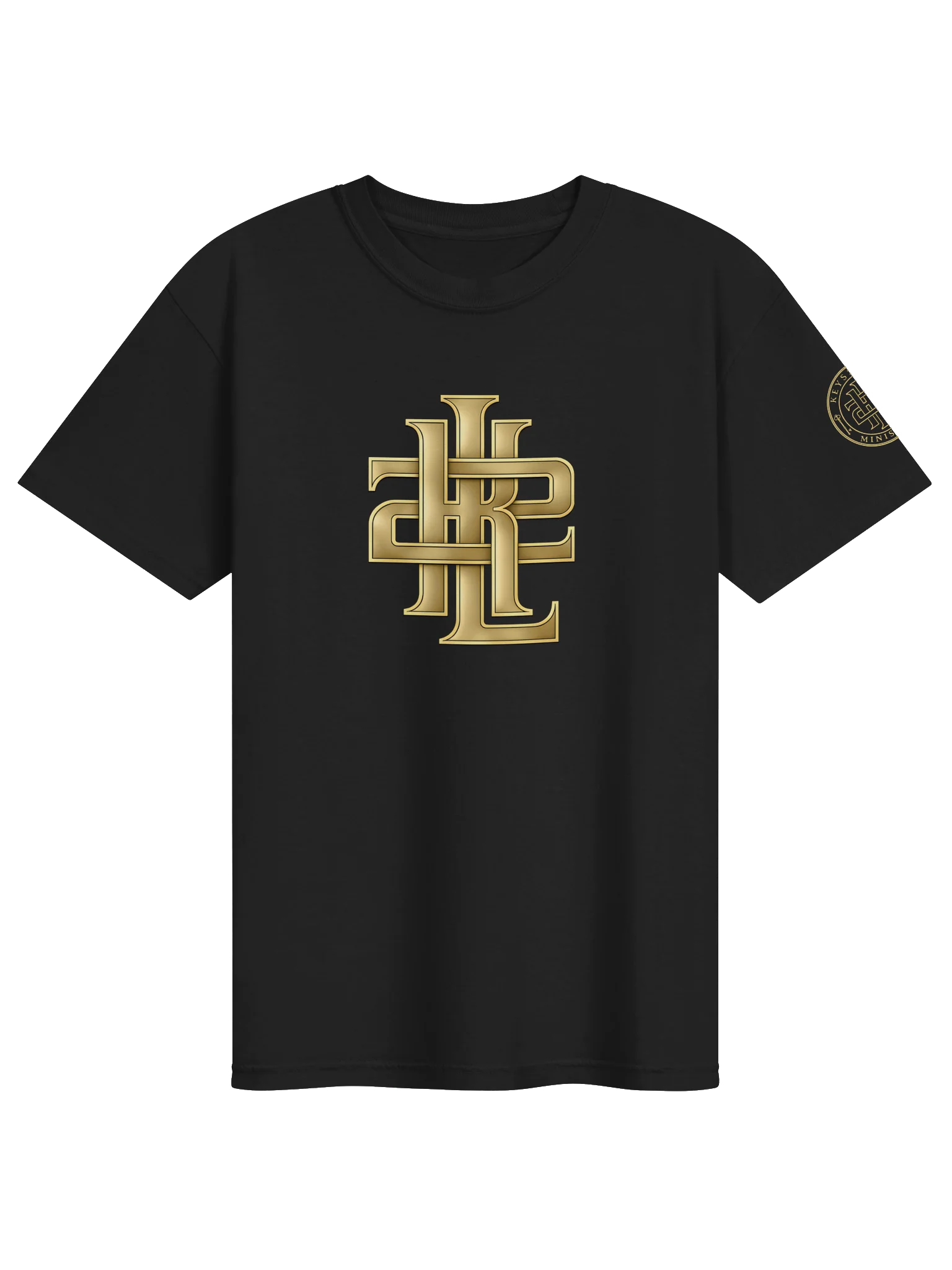 Keys2Life Gold Monogram Tee product image (3)