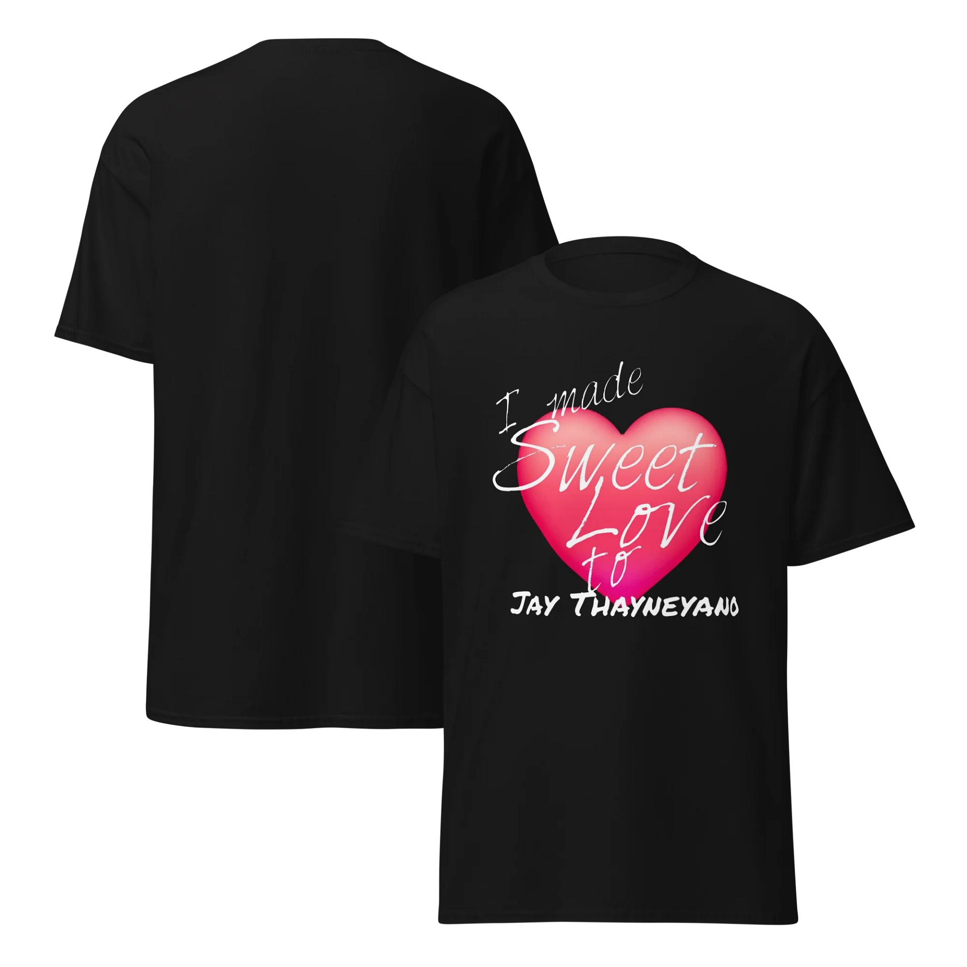 I Made Sweet Love DISCOUNT Tee product image (3)