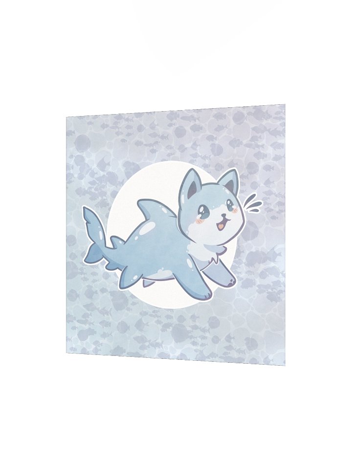 CATSHARK - White shark - Matte Paper Poster product image (2)