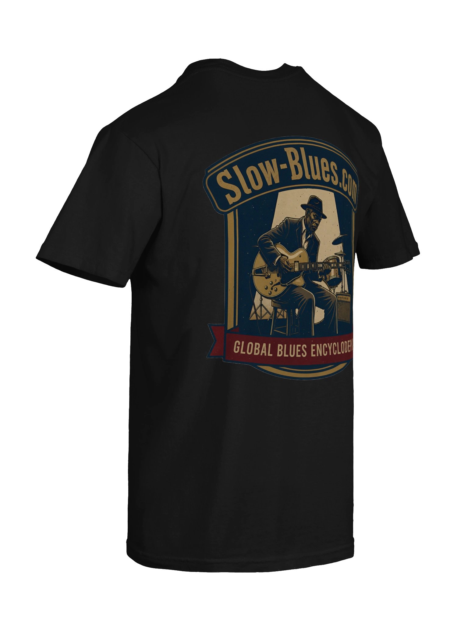 Slow Blues Vintage Logo Heavyweight Tee product image (8)