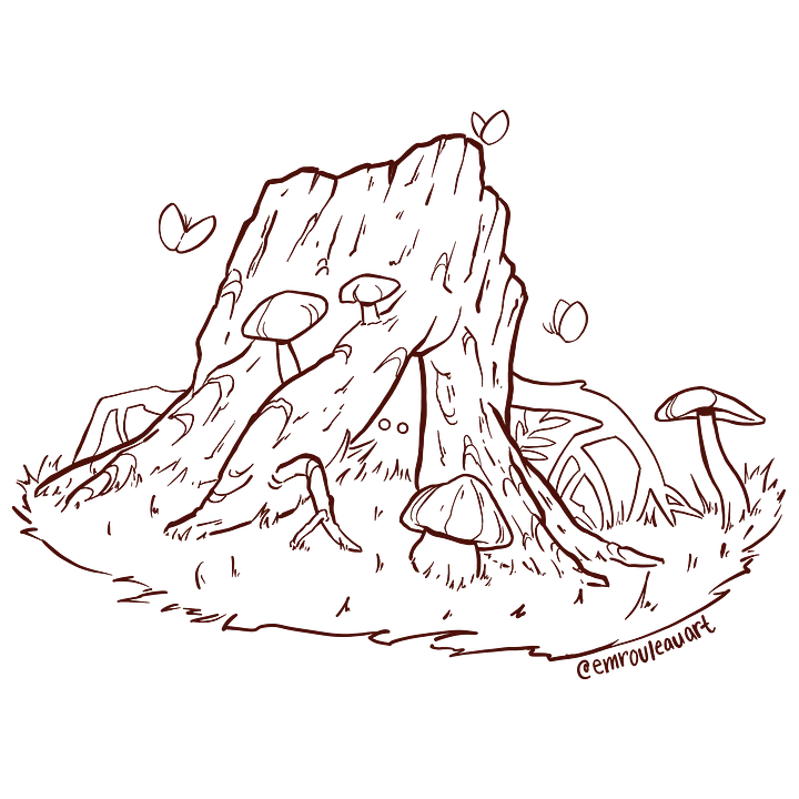Boggy Log Colouring Page Download product image (1)