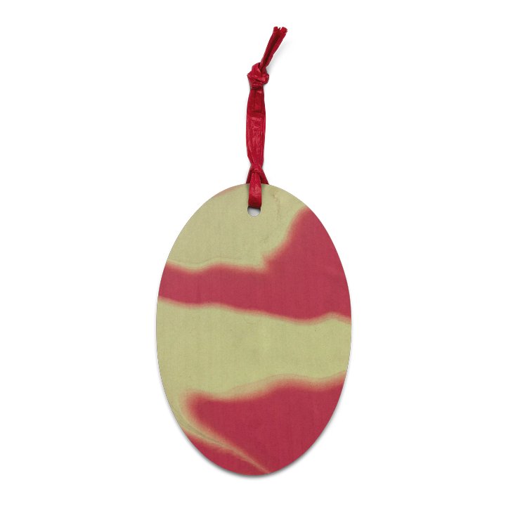 Traditional Red Ornament with an Original Art Twist product image (2)