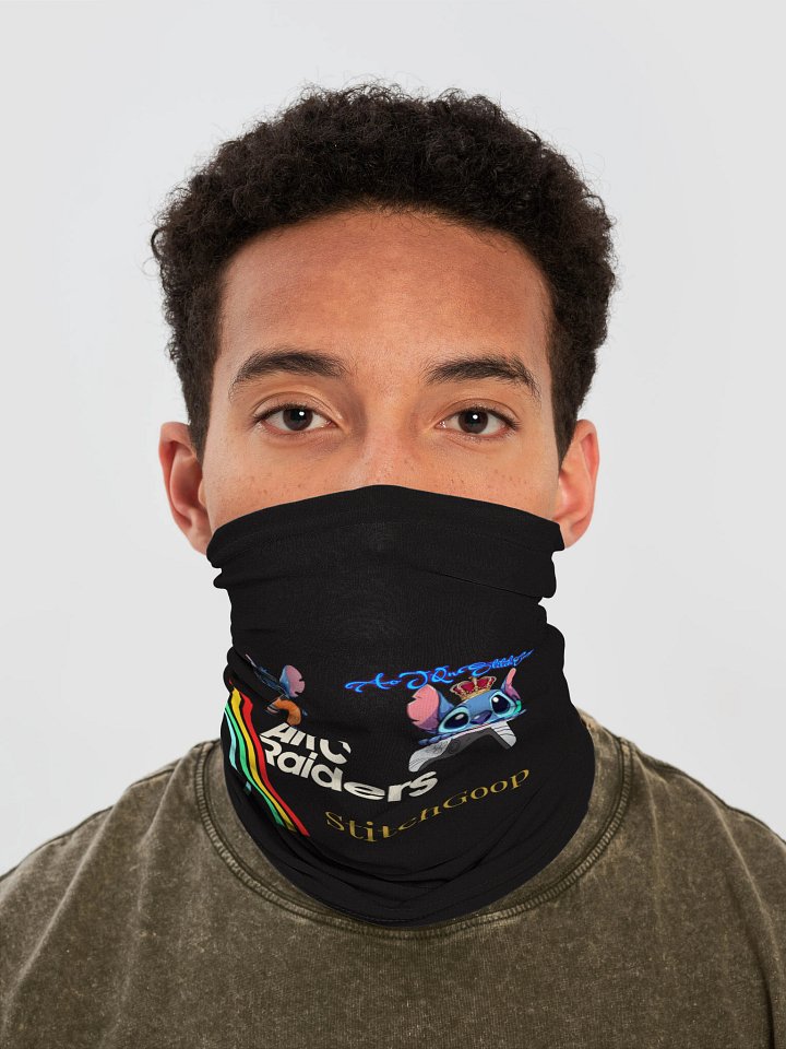 Ninja Stitch & Gaming Royalty All-Over Print Neck Gaiter product image (1)