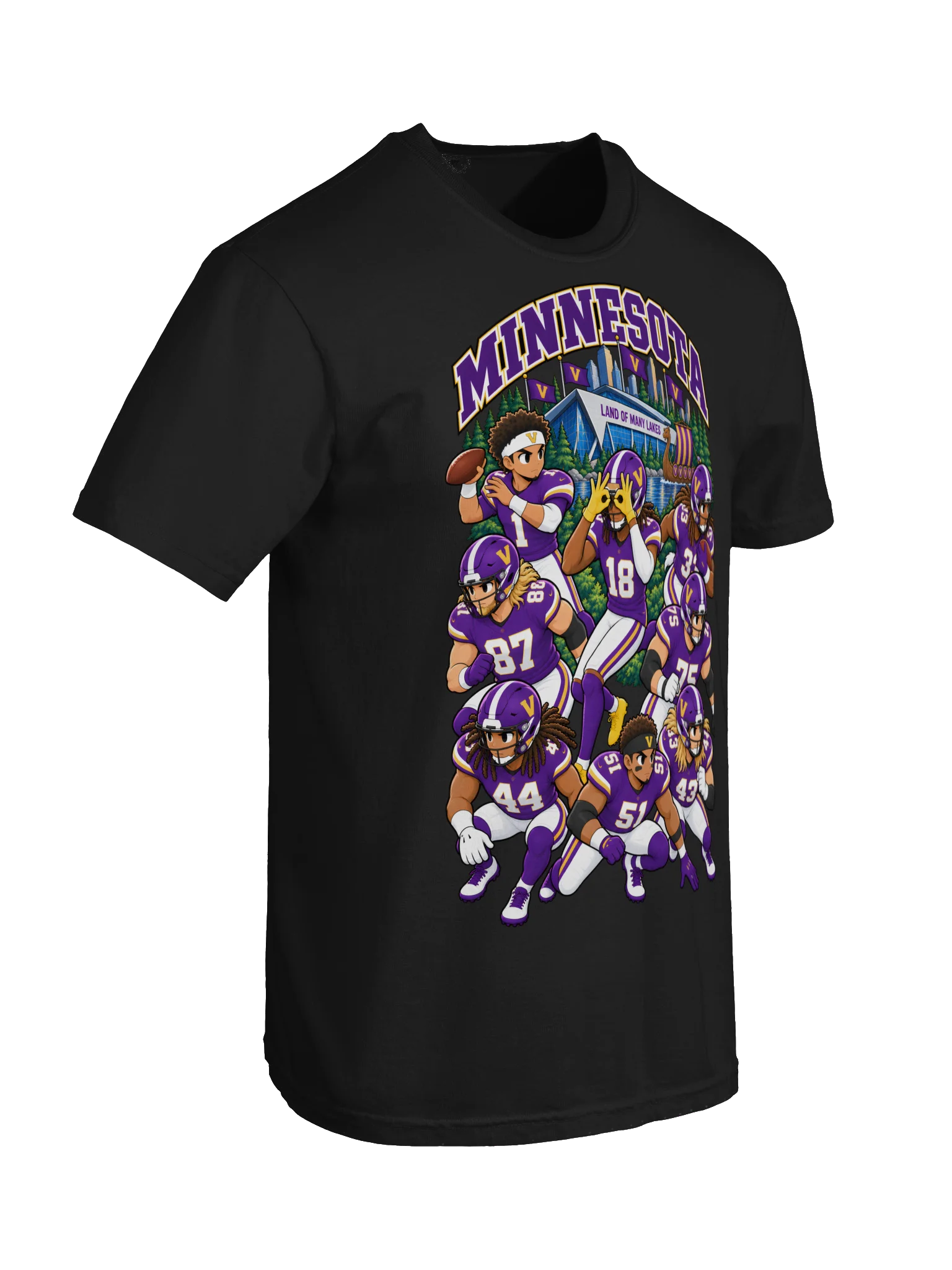 Minnesota Football 2026 Animated Player T-Shirt product image (37)