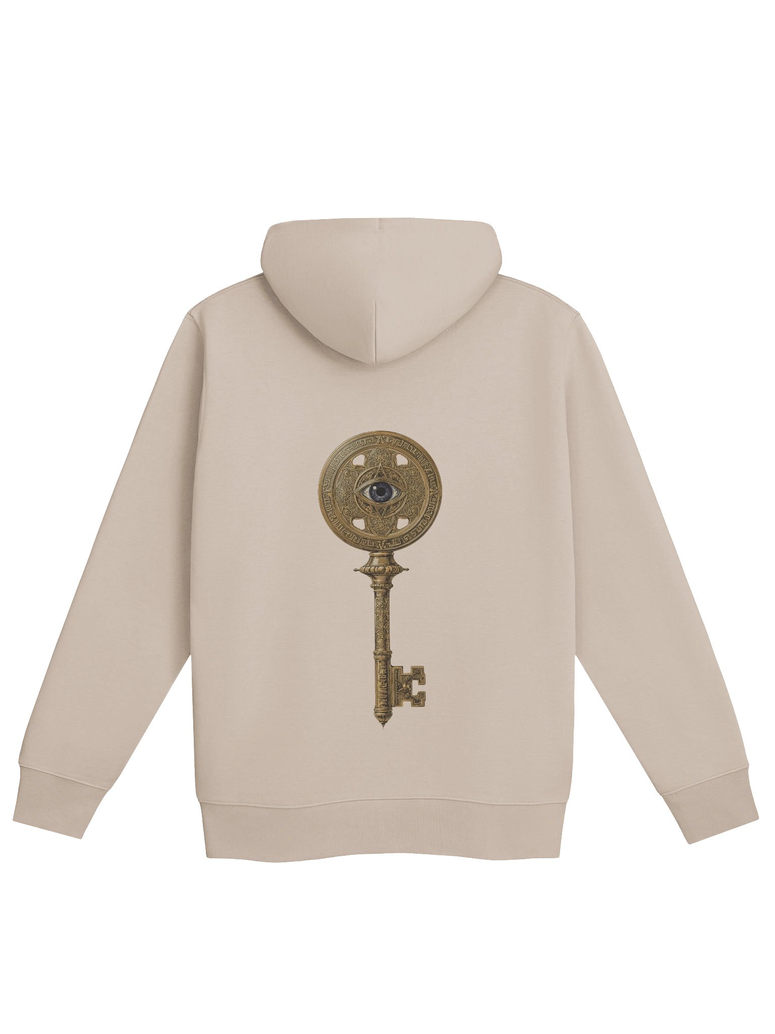 The Gatekeeper’s Key – Desert Dust Archive Edition (Front & Back Print) | Organic Hoodie product image (2)