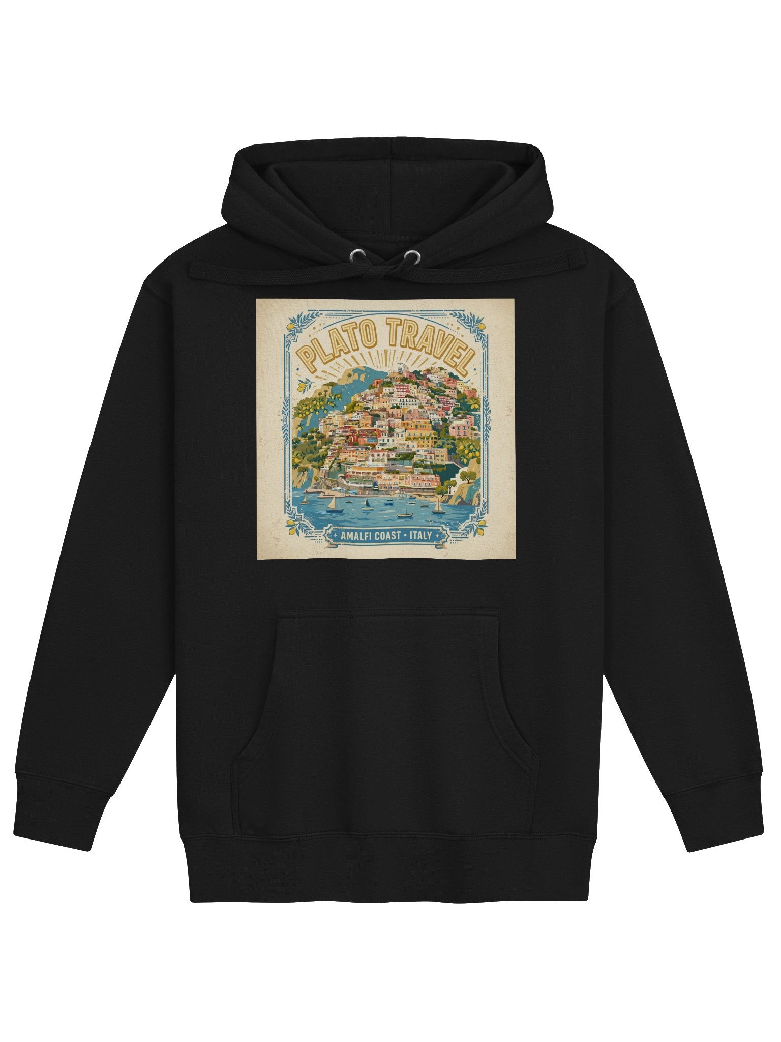 Amalfi Coast Poster Hoodie product image (1)