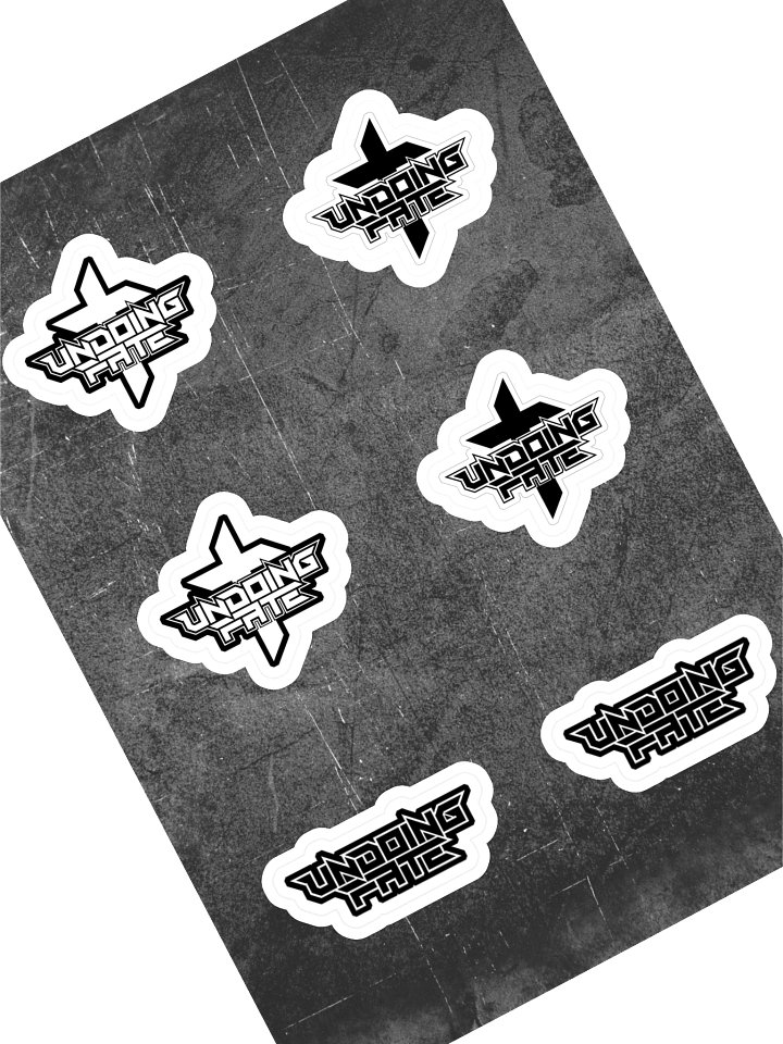 Undoing Fate – Official Sticker Sheet product image (1)