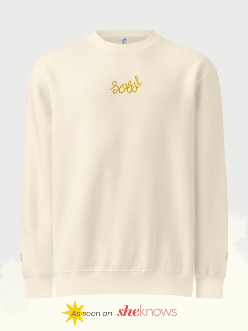 Soleil (Yellow Sun) hoodie product image (1)