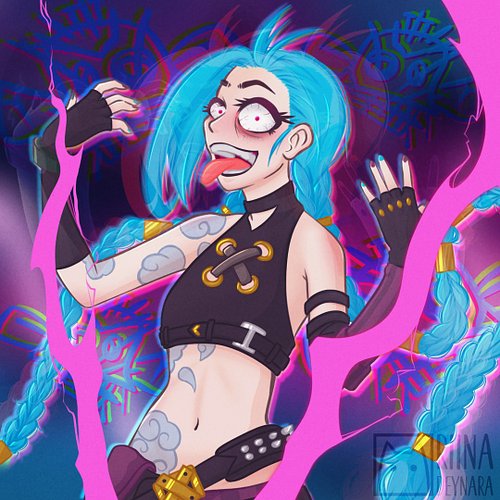 ✦ Illustration
I rarely do I draw fanarts..
But I was up for Jinx!
🗲 Pow pow🗲

••••••

‼️Auftragsanfragen werden via. Instagr...