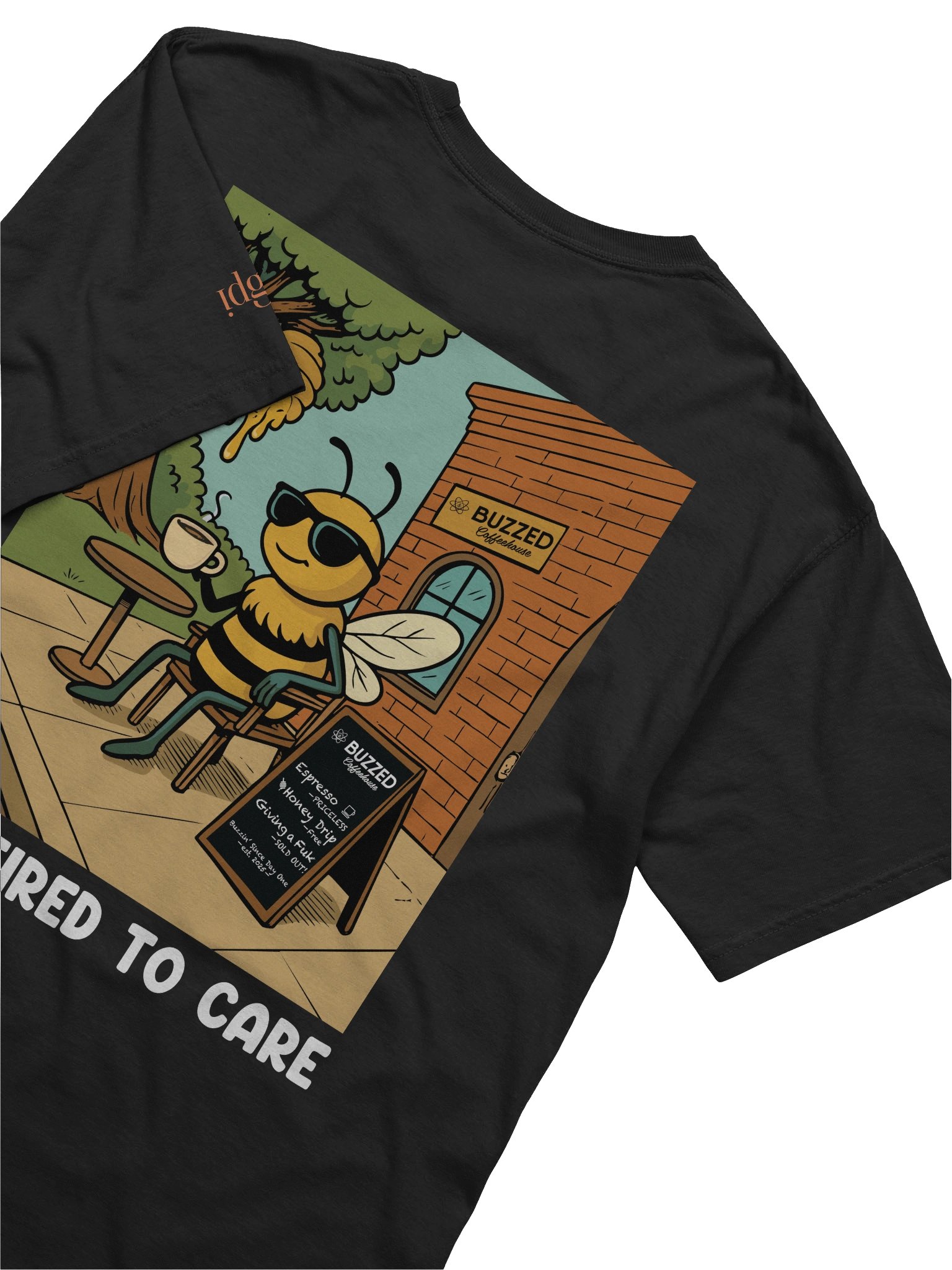 BUZZED Coffeehouse - BUMBLE T-shirt product image (6)