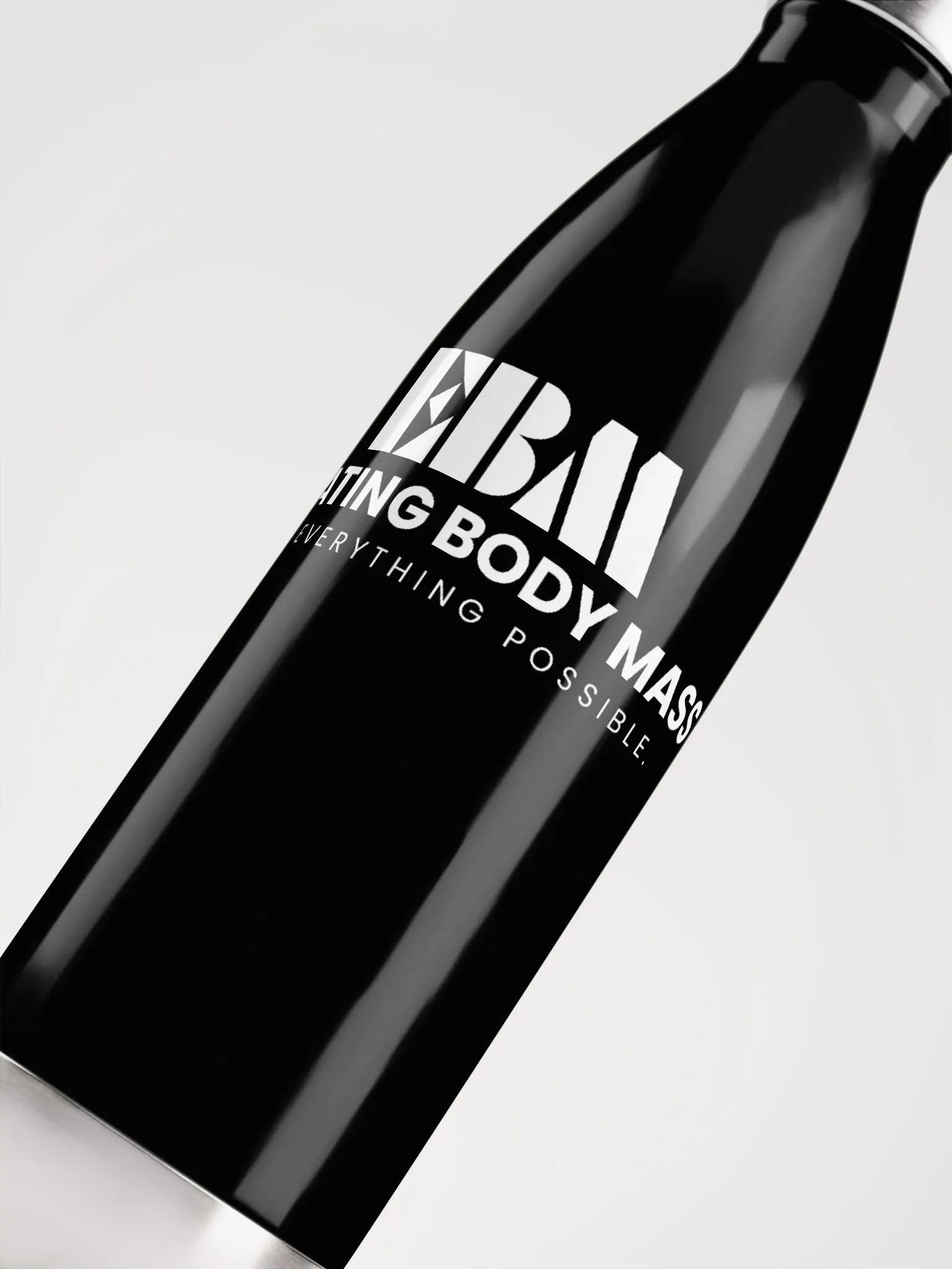 EBM Stainless Steel Water Bottle (Black) product image (5)