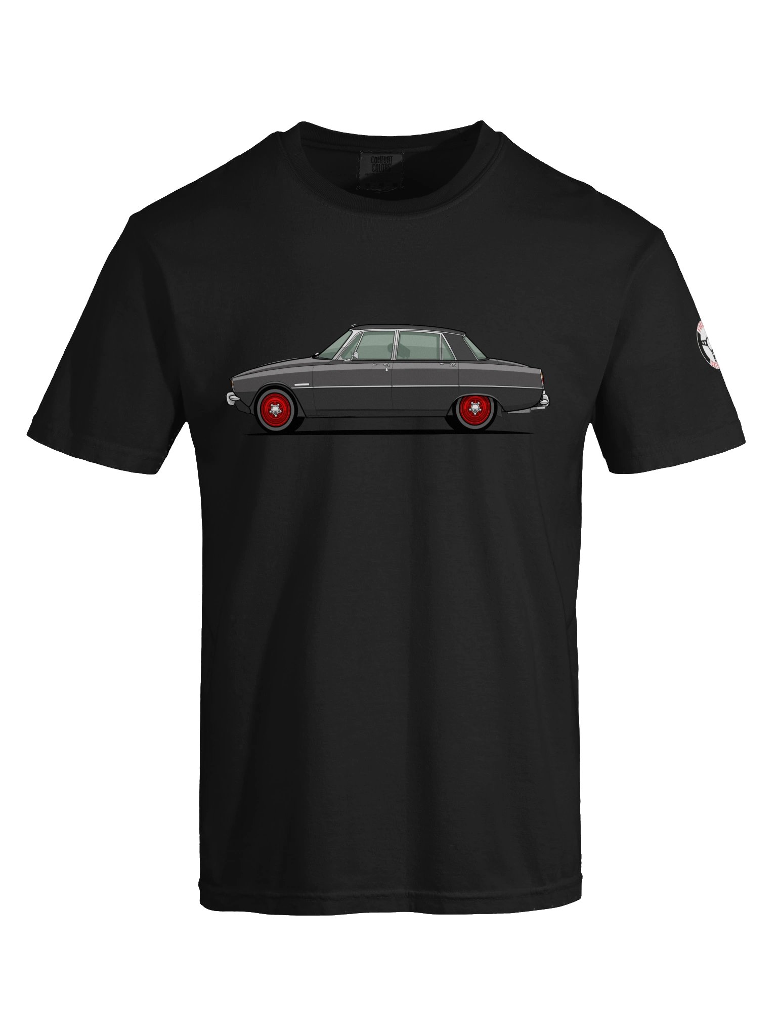 Black Rover P6 T shirt product image (5)