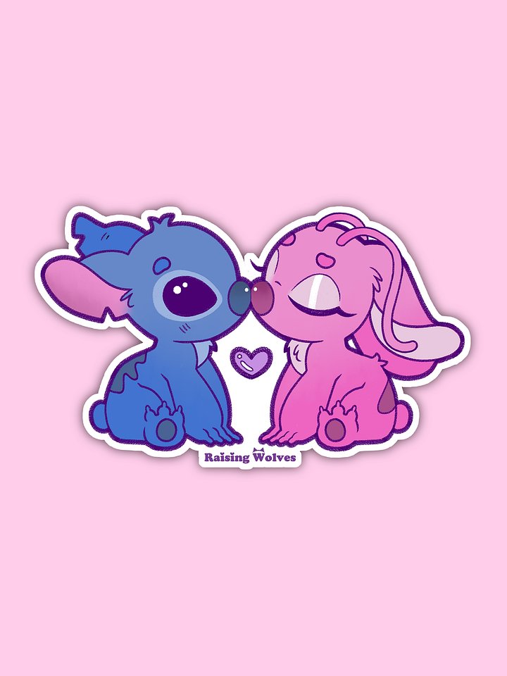 Stitch & Angel Sticker product image (1)