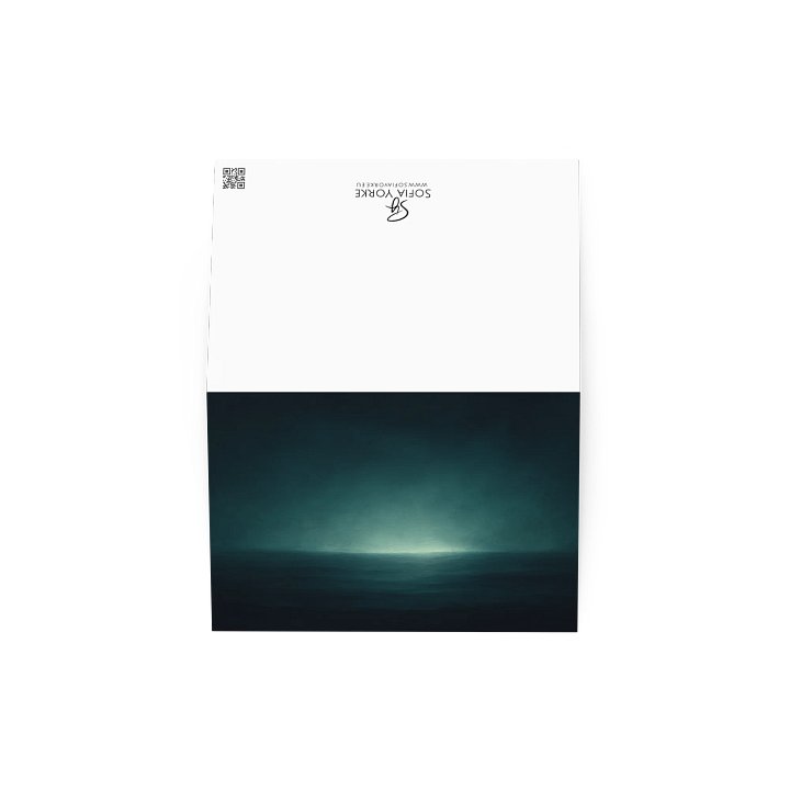 Poetry card: Silent Horizon product image (2)