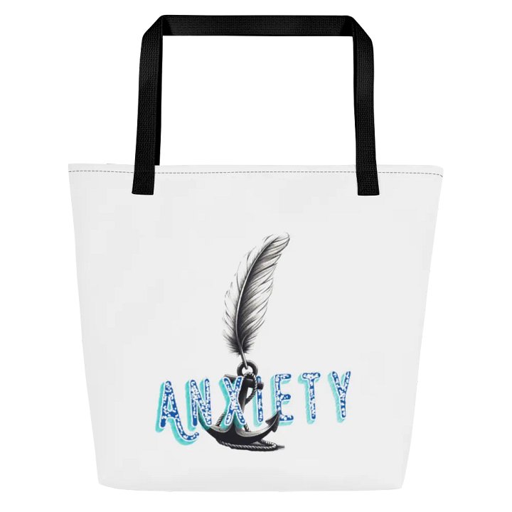 Anxiety Anchor Large Tote Bag w/ Pocket product image (1)