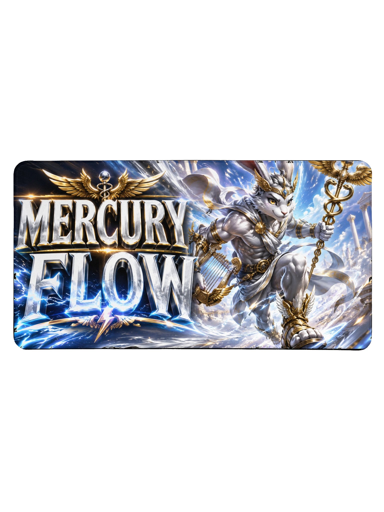 Mercury Flow — DJ Frostfur Deskmat product image (1)