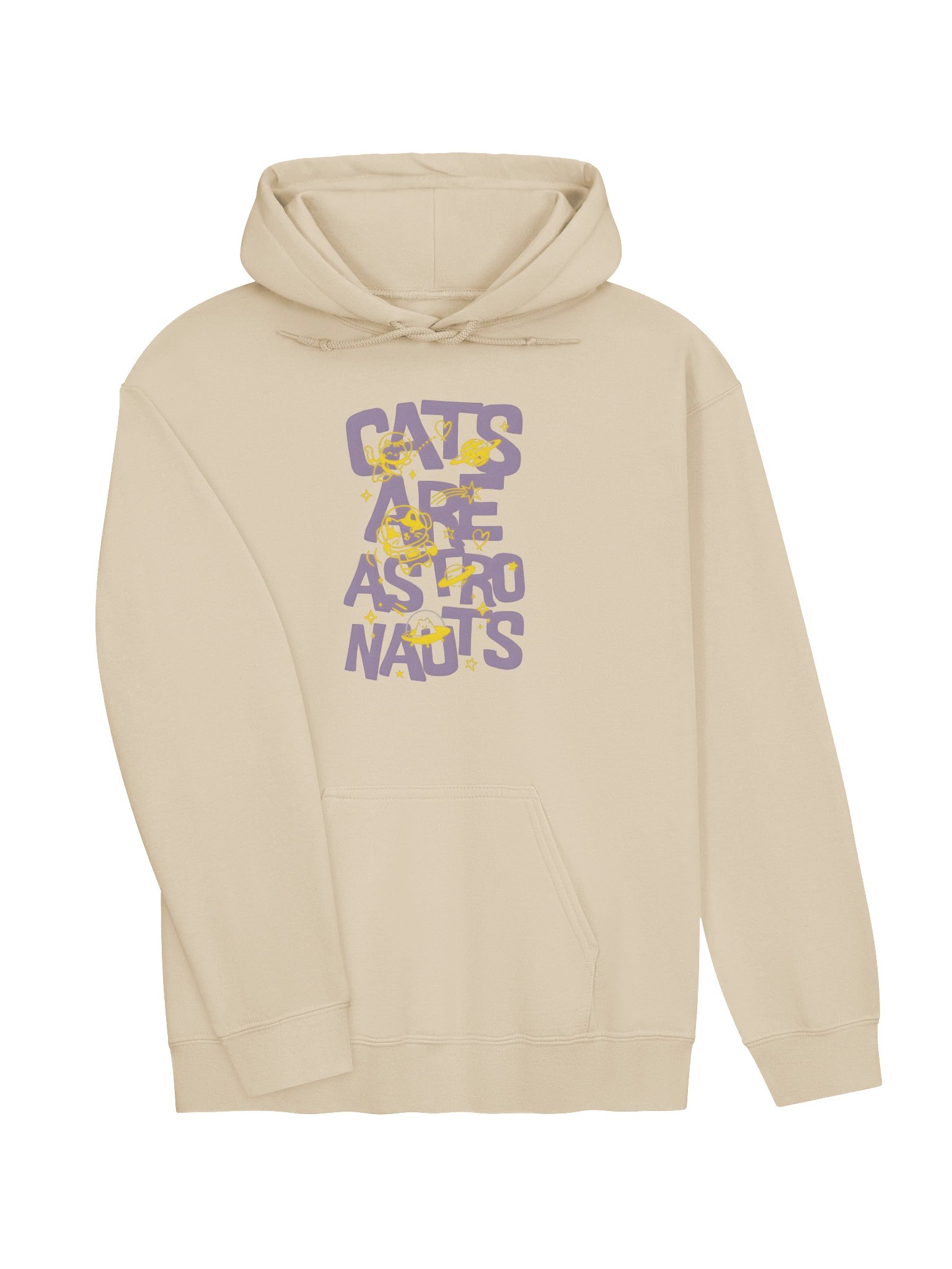 Cats Are Astronauts Graphic Hoodie product image (3)