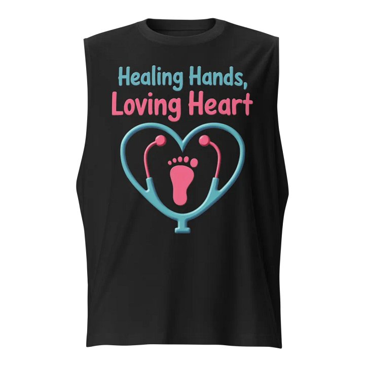 Healing Hearts Muscle Tank product image (1)
