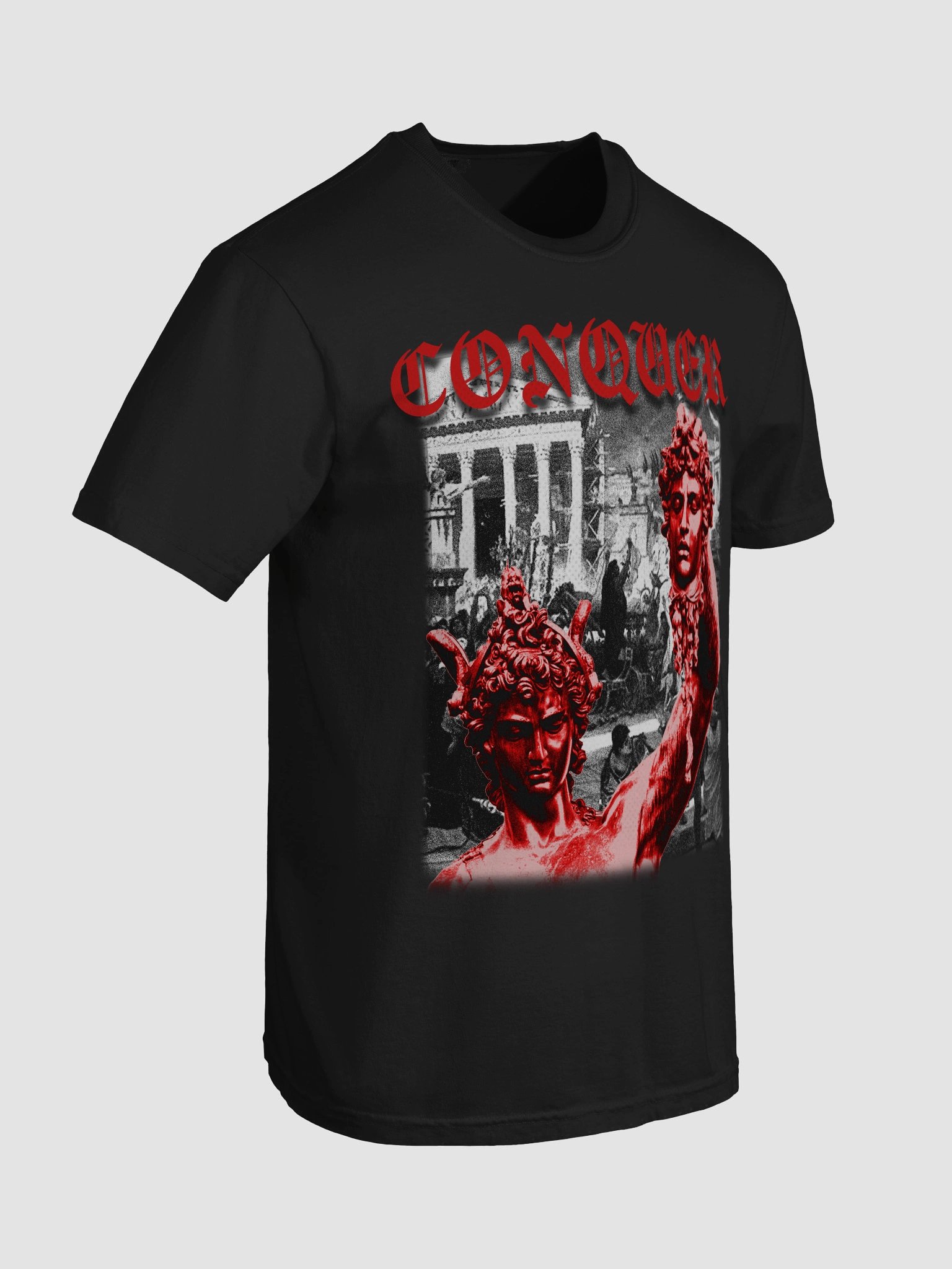 CONQUER - T-Shirt (Black) product image (8)