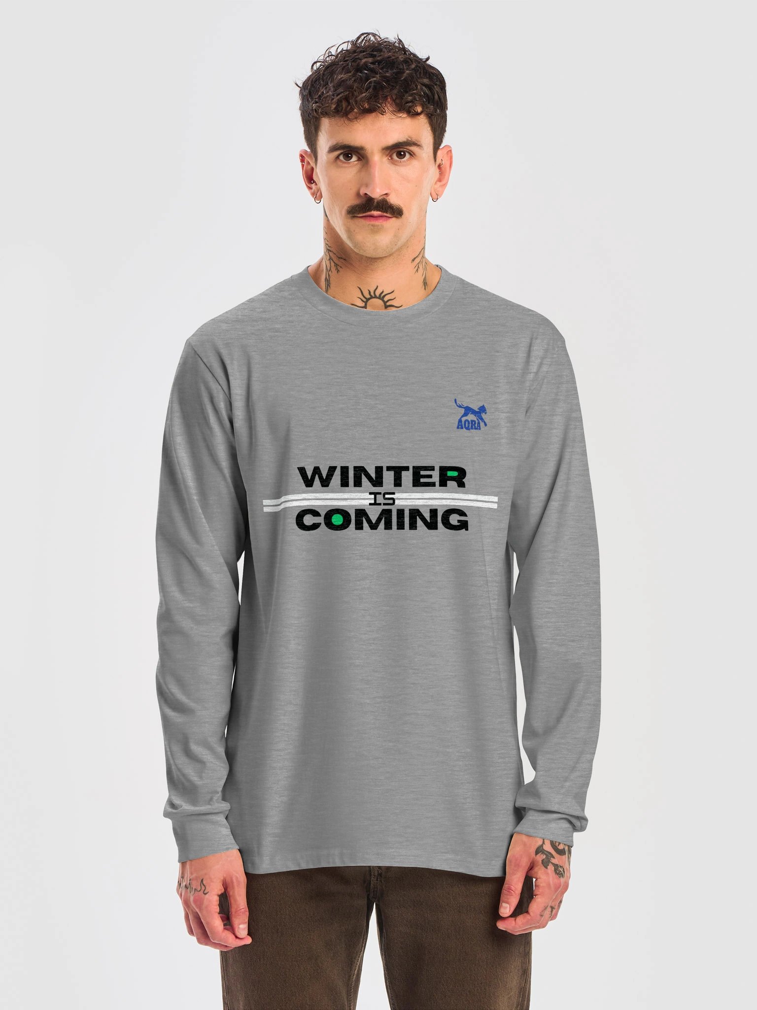 AQRA Minimal Logo Long Sleeve Tee product image (5)