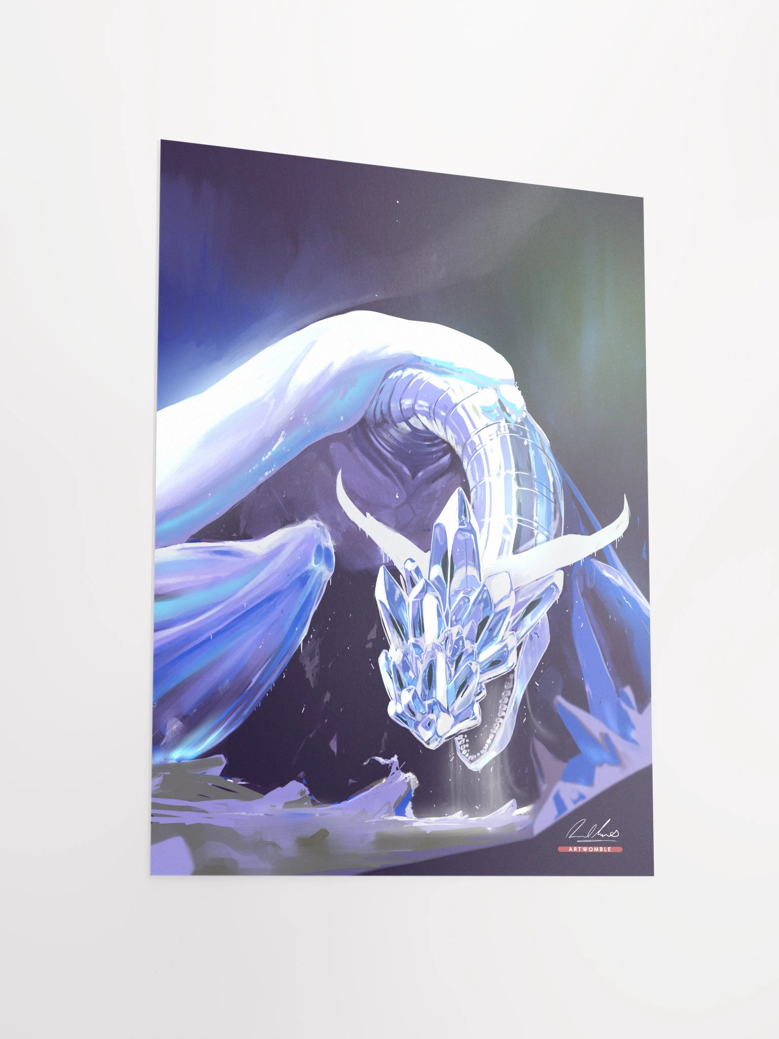 Ice Dragon Poster product image (6)