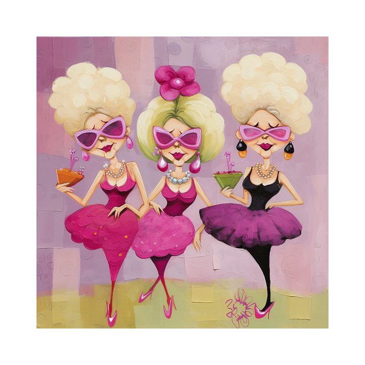 Trio of Pink Ladies product image (1)