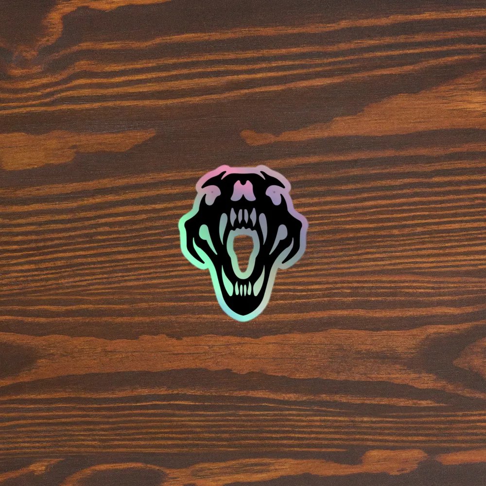 Big E BearSKull Logo Sticker product image (5)