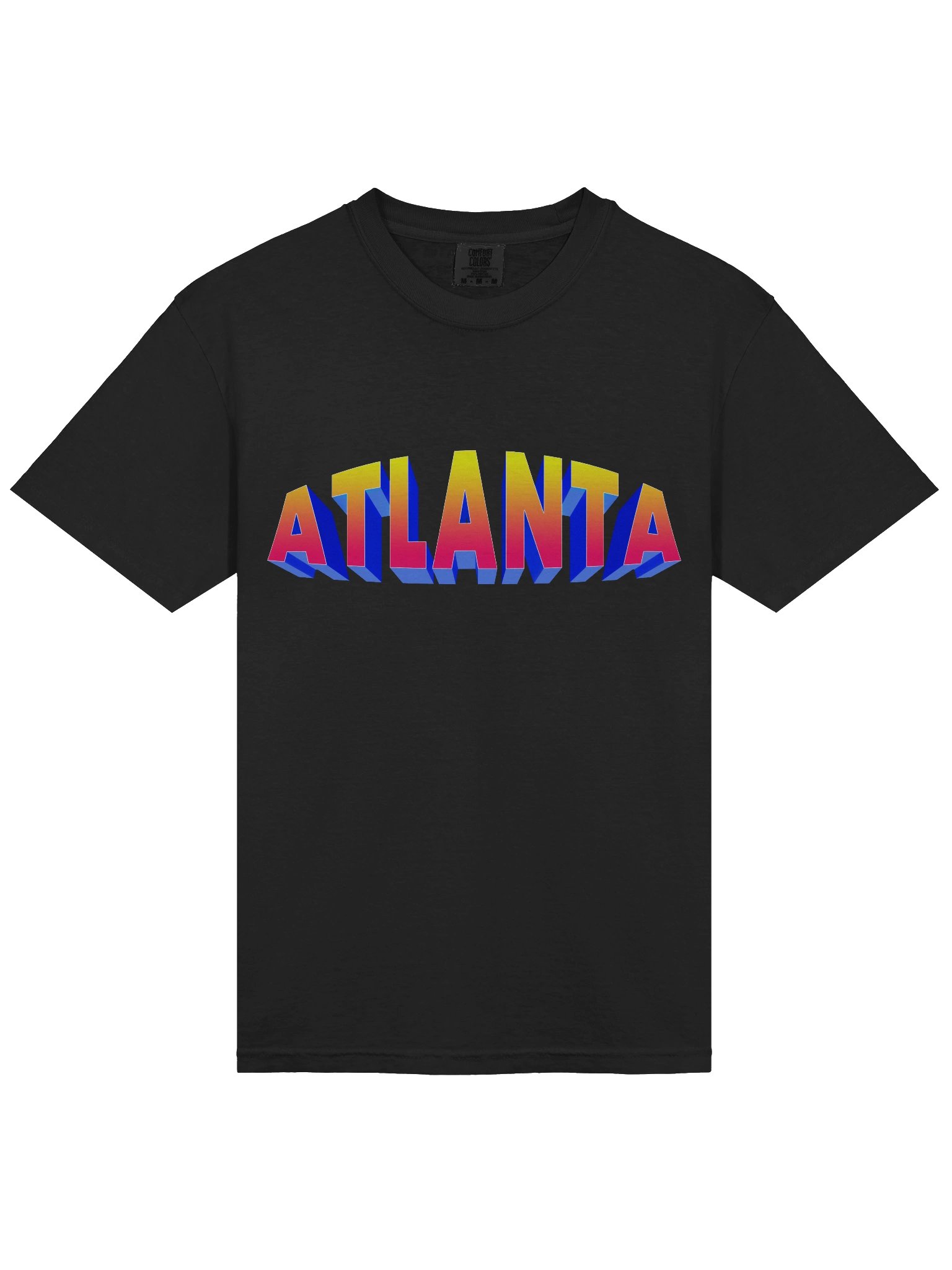 ATLANTA 3D Gradient Heavyweight Tee product image (3)