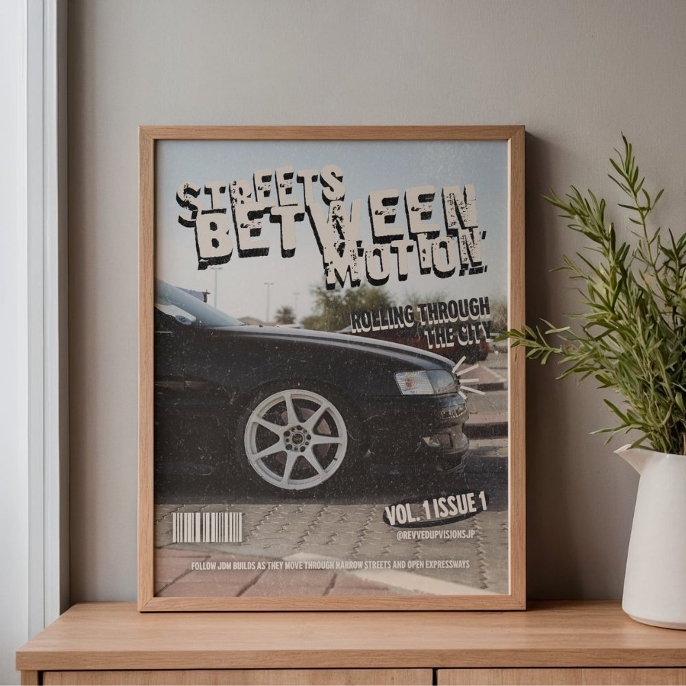 Streets Between Motion - Concept Cover Print product image (4)