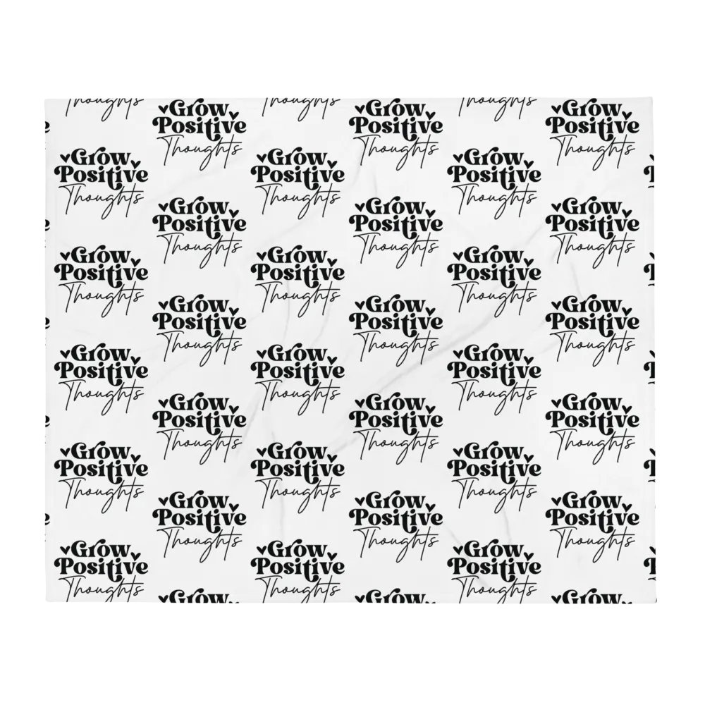 Grow Positive Thoughts Blanket product image (3)